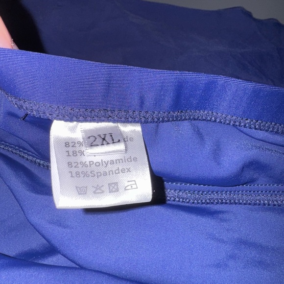 Navy Blue Women's Swim Bottoms 2XL - Picture 3 of 4